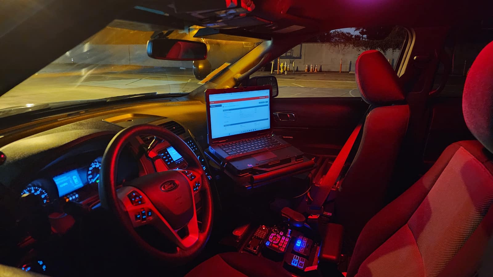 Live reporting from the patrol unit