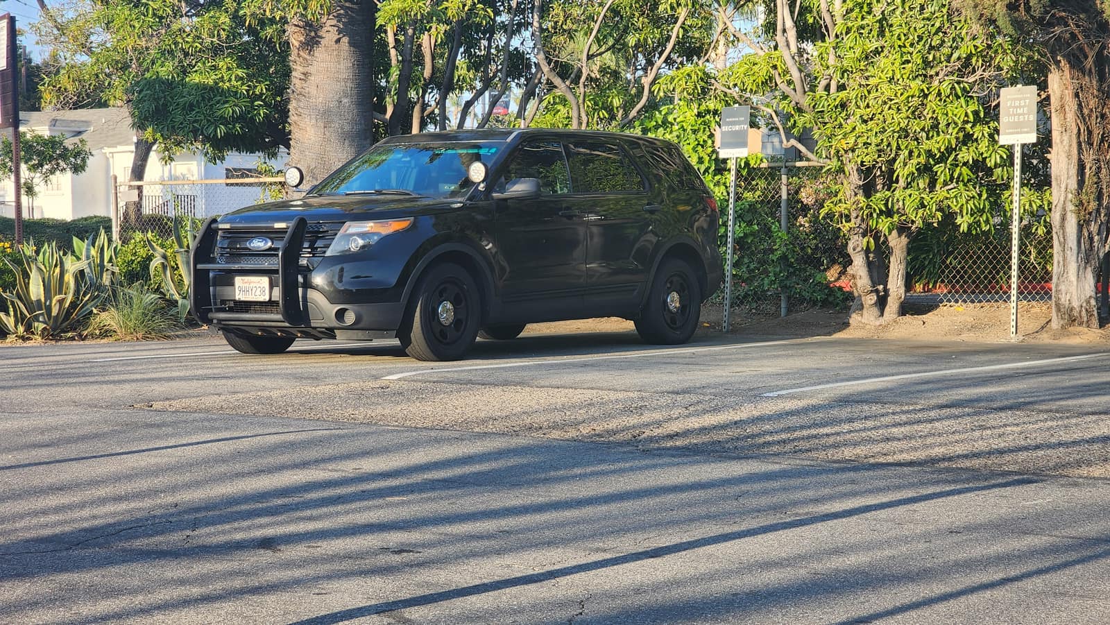 Explorer staged for afternoon patrol