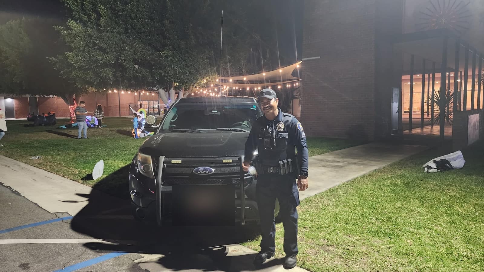 Officer on event security detail