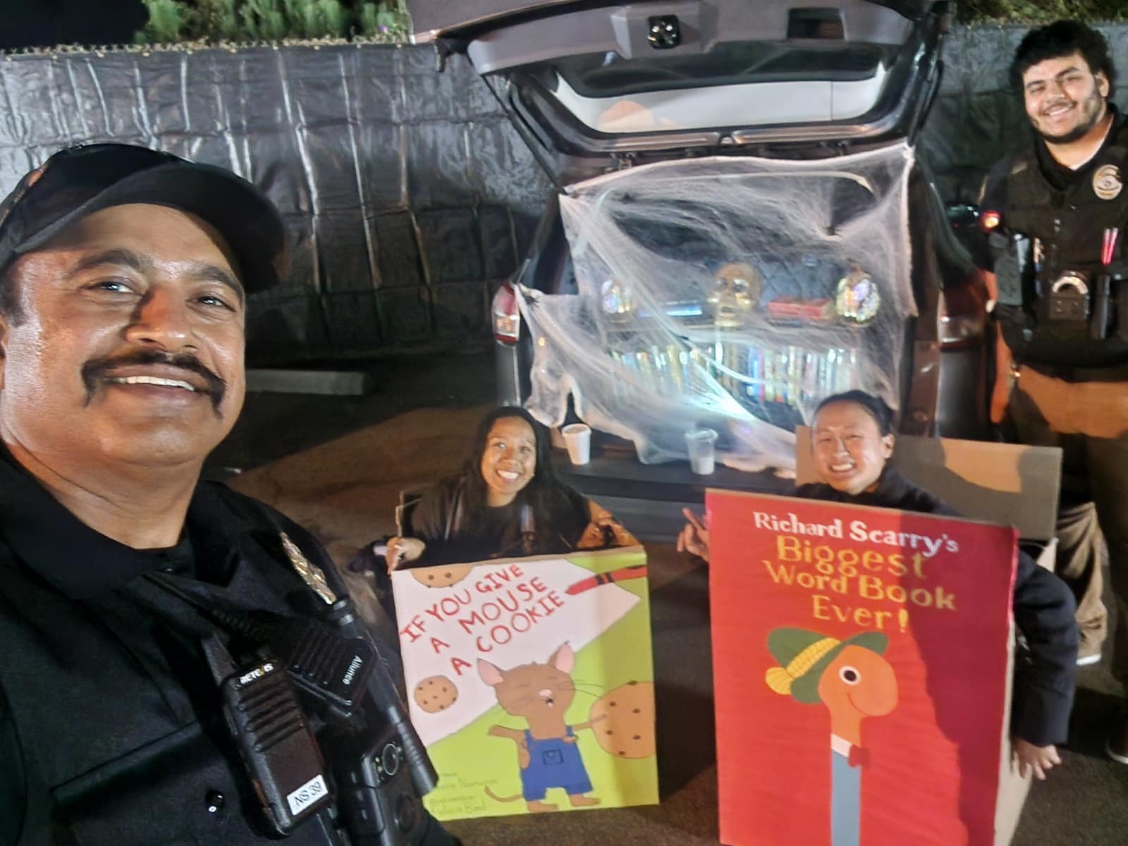 Trunk-or-treat with the community