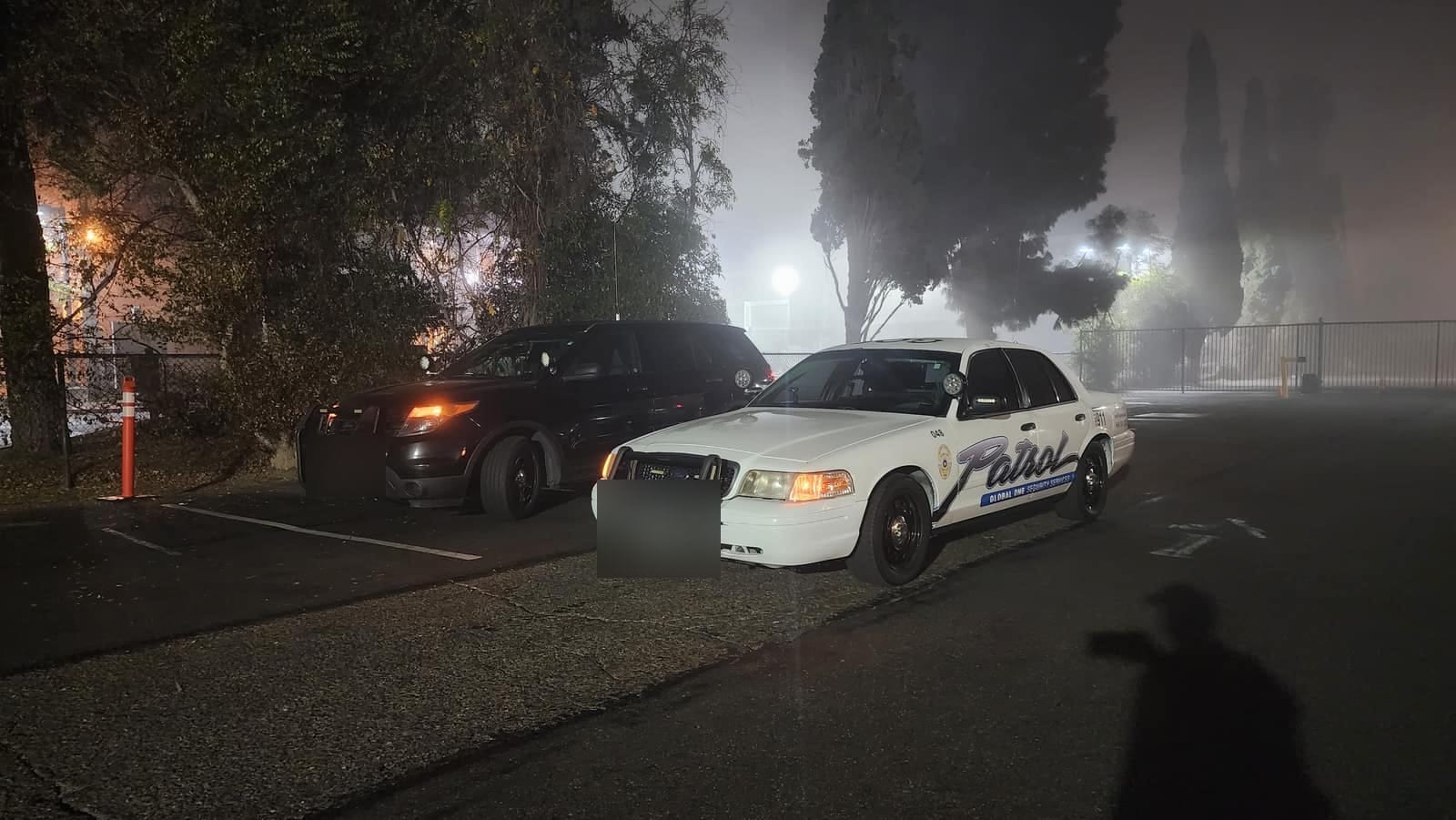 Crown Victoria heading out on morning rounds