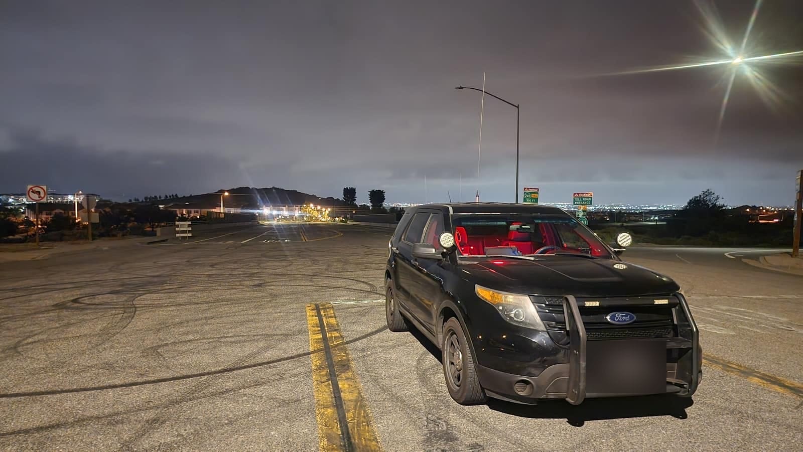 Patrol Explorer on a wide-lot assignment