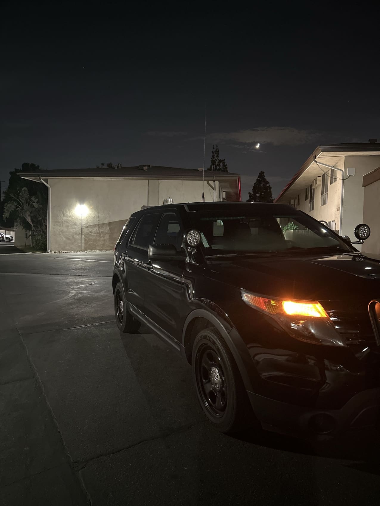 Explorer on an overnight community patrol