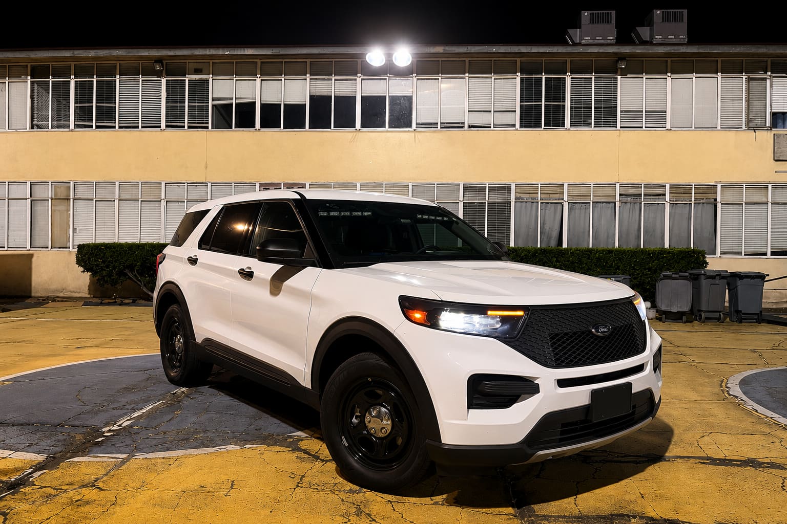 New white Ford Explorer joining the patrol fleet
